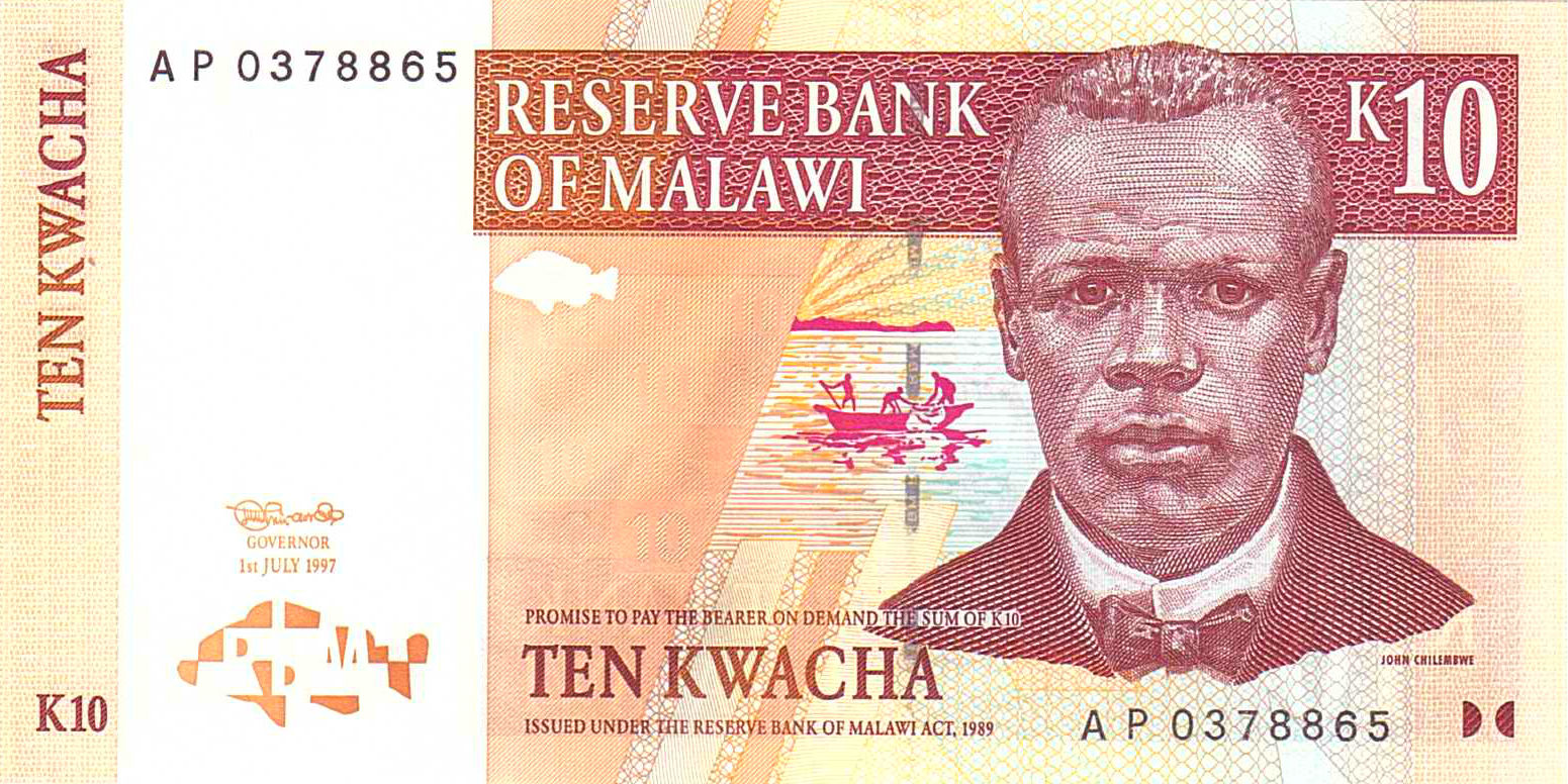 Malawi 10 1997 UNC P-37